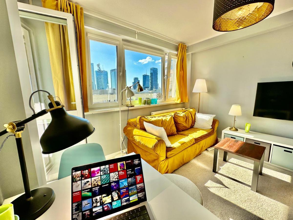 Gold 2 King Size Bed, Metro X2 Free Wifi, 50'Tv Netflix, Hbo, Appletv+ Apartment วอร์ซอ ภายนอก รูปภาพ