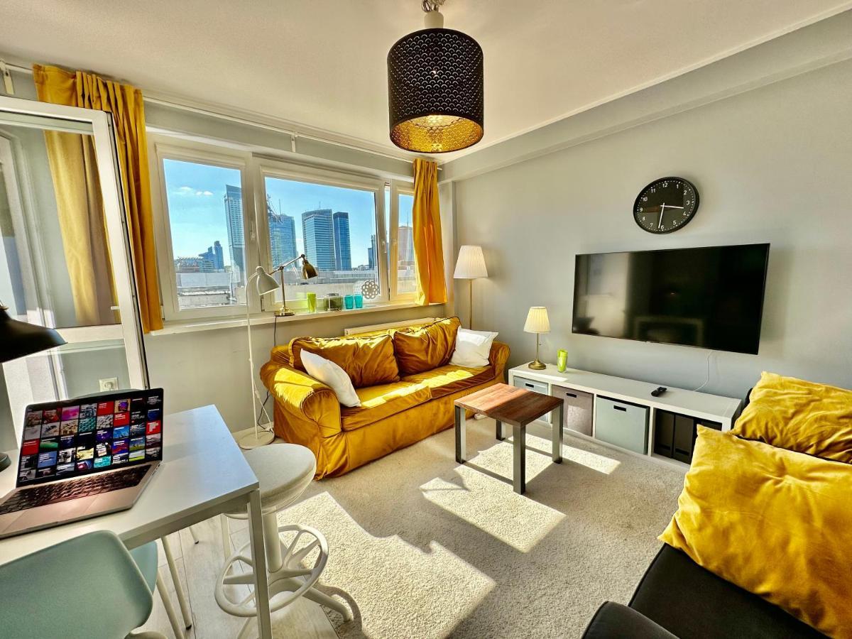Gold 2 King Size Bed, Metro X2 Free Wifi, 50'Tv Netflix, Hbo, Appletv+ Apartment วอร์ซอ ภายนอก รูปภาพ